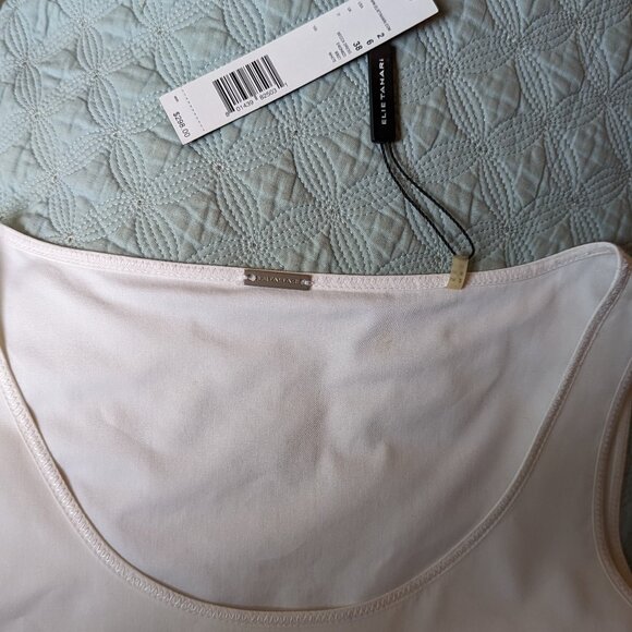 Elie Tahari Beautiful White Sleeveless Dress- NWT Size 2 - Picture 12 of 15